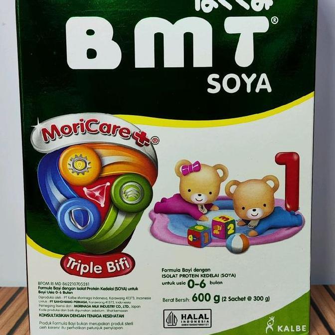 Leite - Morinaga Bmt Soya 0-6 Bulan 600Gr