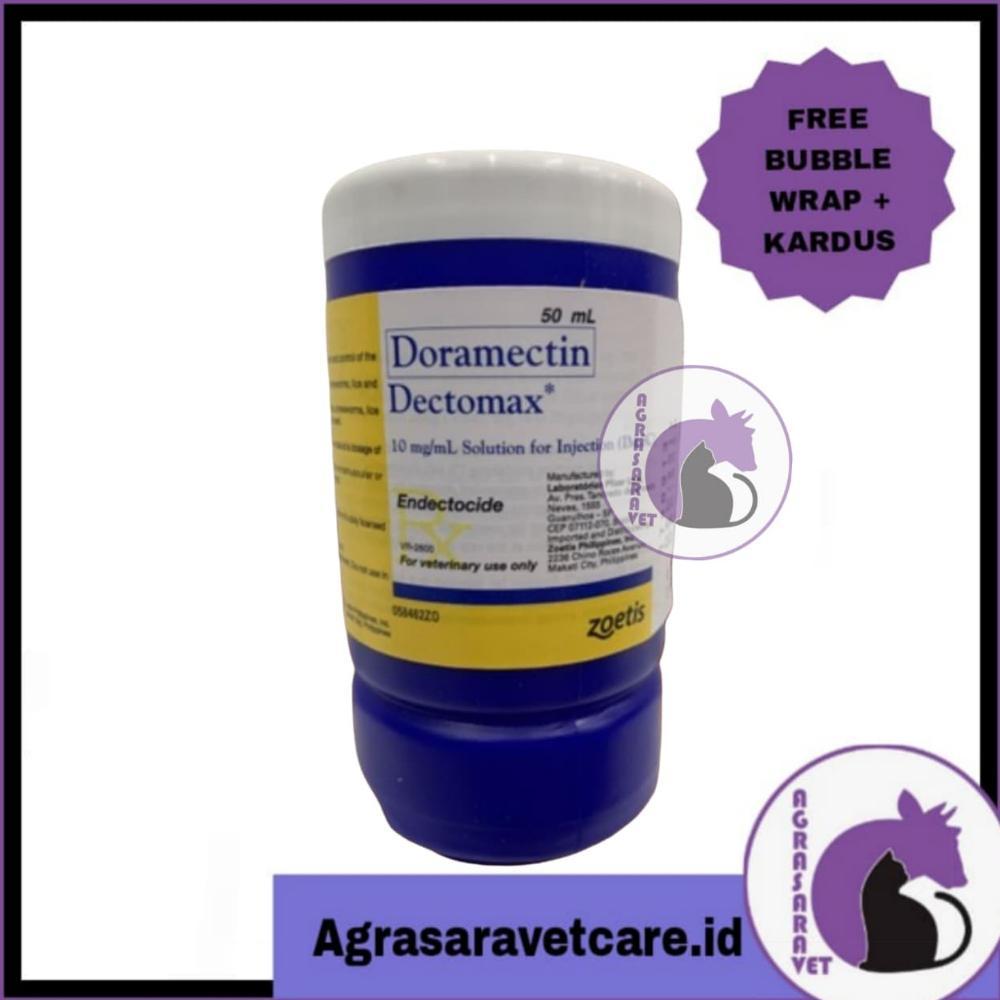 Stok Ready Dectomax (Doramectin) 50Ml - Obat Antiparasit Hewan Ternak