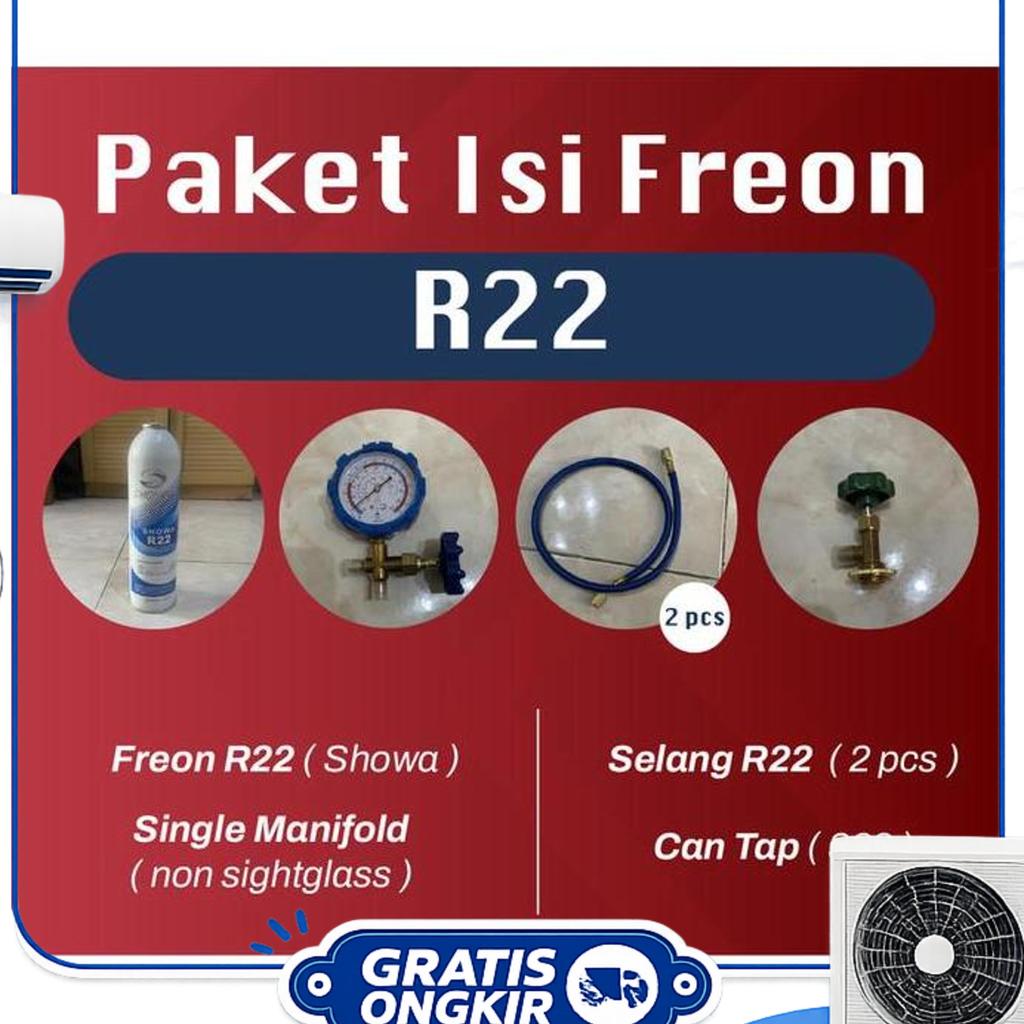 Paket Isi Freon / Preon | R22