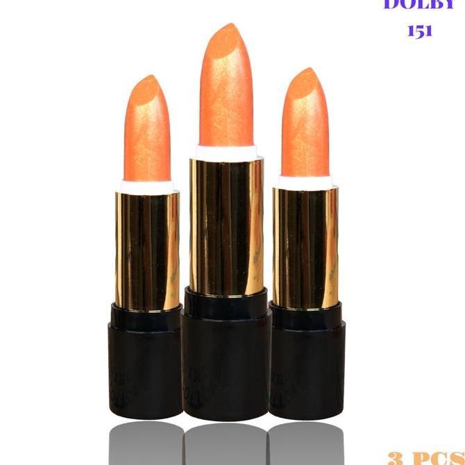 Color- 3Pcs - Lipstick Dolby 1000 Moisture Protective Lipstik - Satu Rna