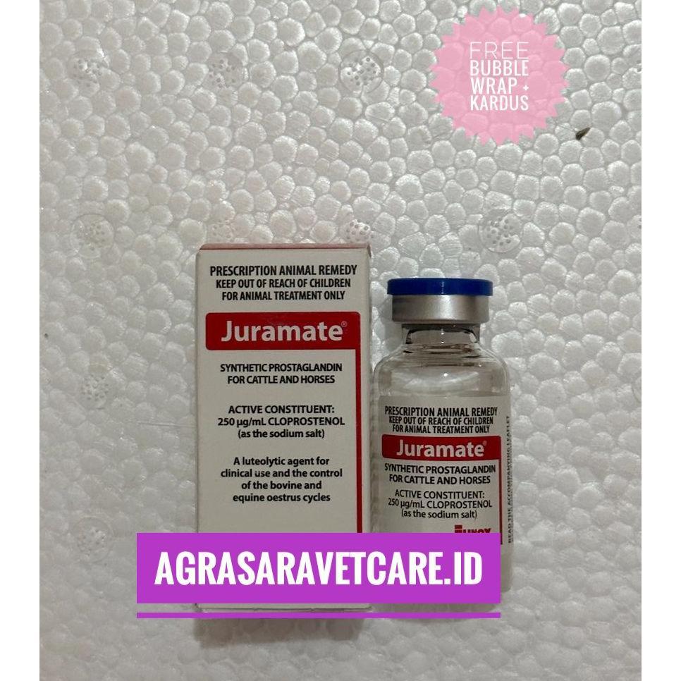 Stok Ready Juramate 20Ml (Pgf2 Alfa) Hormon Ternak Like Lutalyse, Synchromate