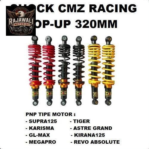 CMZ SHOCK 320MM TOP UP SUSPENSI MOTOR SUPRA 125 KARISMA KIRANA GLMAX MEGAPRO TIGER