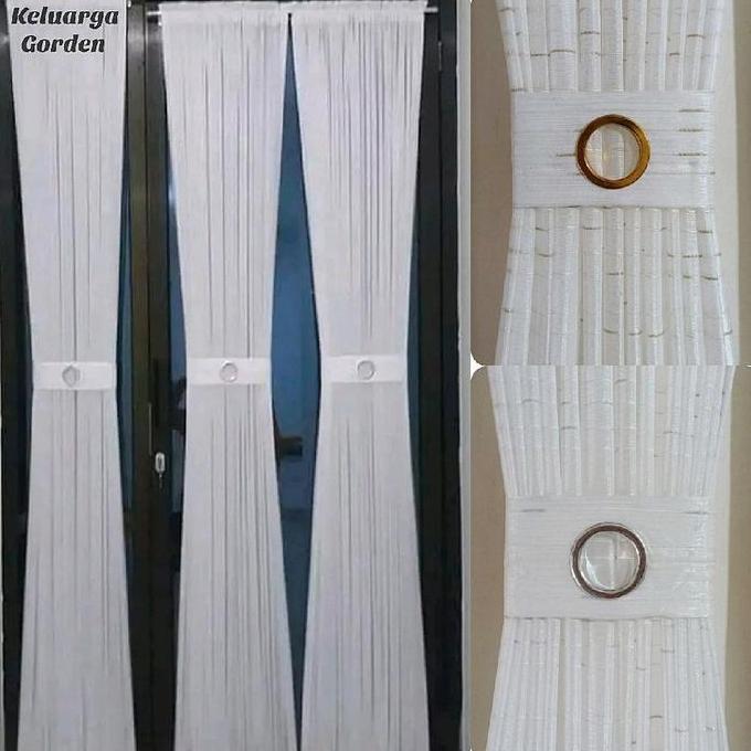 Sala - Gorden Vitrase Ikat Minimalis Vitrase Kupu-Kupu