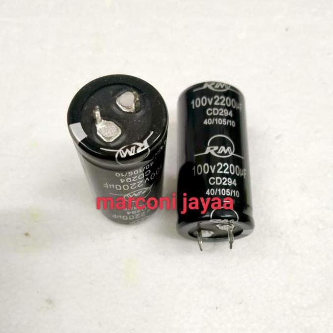 KAPASITOR 2200UF 100V NIPPON HEMAT