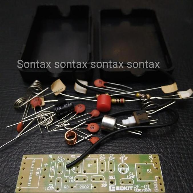 TRANSMITTER FM MINI PEMANCAR 76-108 MHZ WIRELESS MIC MICROPHONE STX27