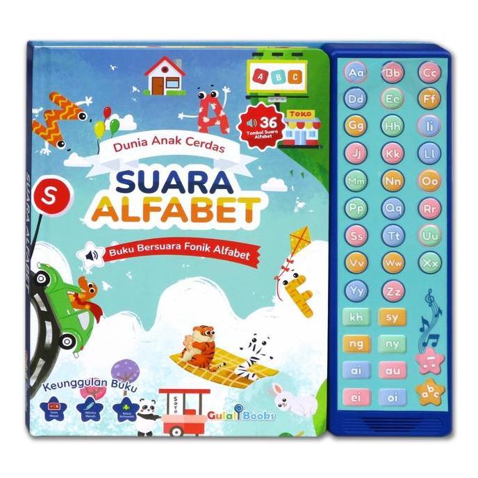 [CUCI GUDANG] [Gulalibooks] Suara ALFABET Sound Book (Buku Bersuara Fonik Alfabet)