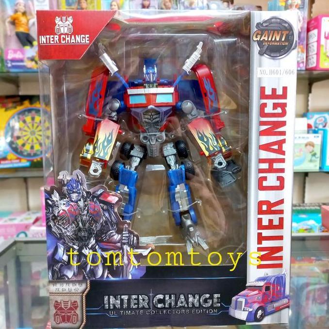 [CUCI GUDANG] OPTIMUS PRIME Mainan Robot Transformers Inter Change Deformation