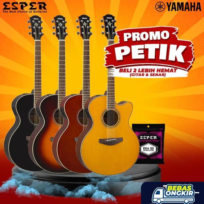 Ready Gitar Akustik Yamaha CPX600 / CPX-600 / CPX 600 ORIGINAL Non Cod