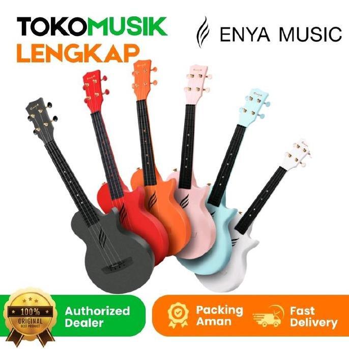 Ready Ukulele Enya Nova U Mini Ukulele Carbon Fiber Enya 21 Inch Ukulele Travel Non Cod