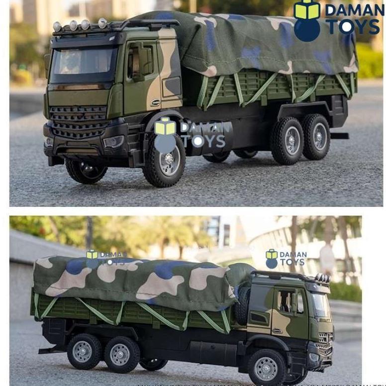 Diecast Truk Pengangkut Militer Army 1:35