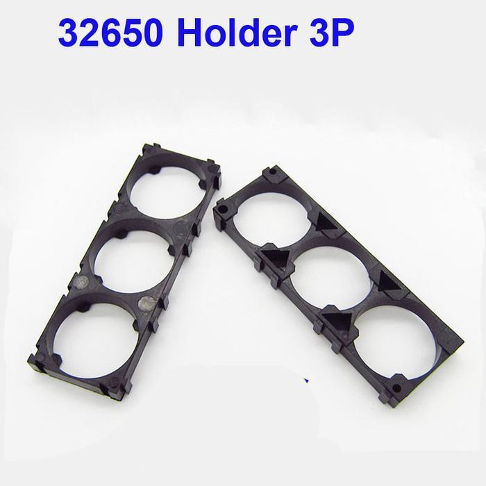 Bracket Braket Baterai Rakitan Lithium battery holder 3P 32650 32700