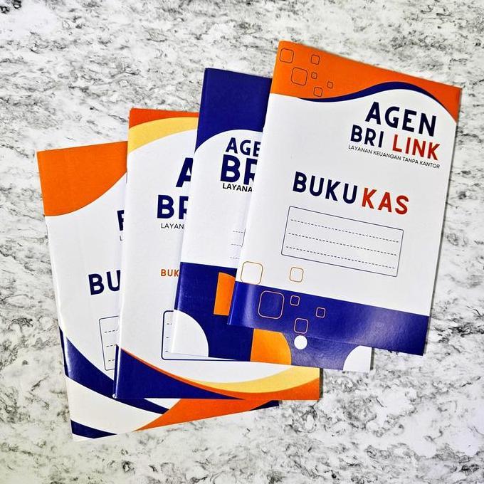 Buku Agen BRILINK / Buku Catatan Transaksi Agen BRILINK / Buku Kas Keuangan Agen BRILINK