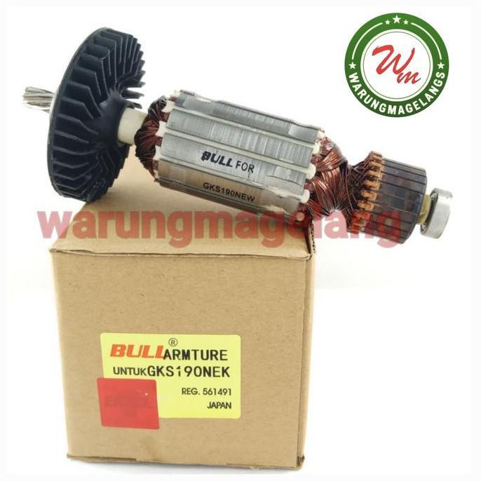 Armature Angker Bull For Mesin Gks190 New Gks 190 Bodi Kecil