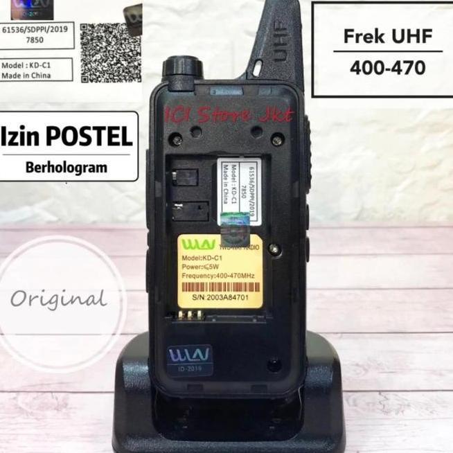 Wln Wlan Winlan Walkie Talkie Mini Ht Winlan Sertifikasi Postel