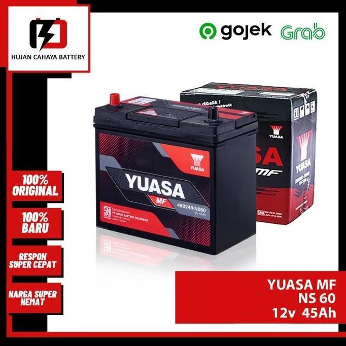 Sale Aki Mobil Yuasa Mf Ns60 / Ns-60 / Ns 60 - Aki Suzuki Apv Series