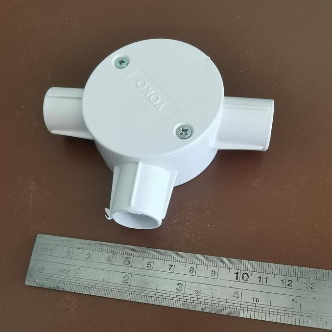 Promo Tee Te T Dus Listrik Besar Putih Cabang 3 Bkn Clipsal Terminal Kabel Cod