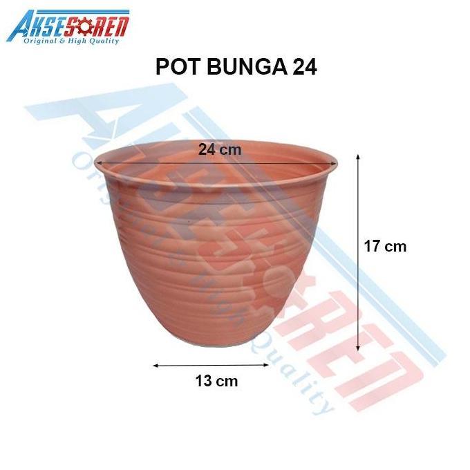 AKSESOREN POT BUNGA PLASTIK OENTOENG / POT MOTIF SARANG LEBAH / POT BUNGA BESAR SEDANG KECIL / POT K