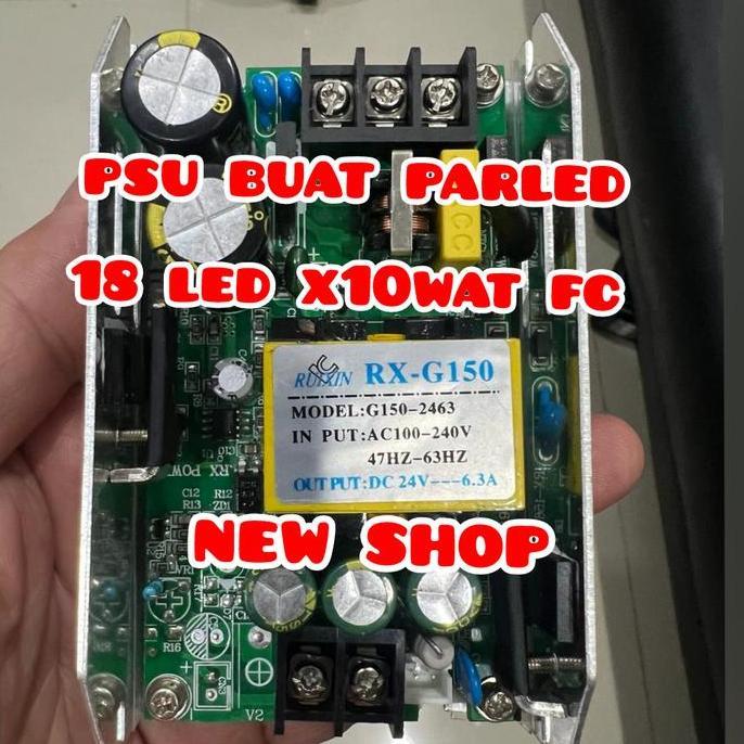 TERBARU - psu parled 18led x 10watt power suplay led par 18x10watt fc
