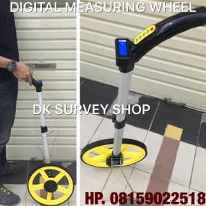PRODUK FAVORIT - Meteran Dorong Digital / Meteran Roda Digital / Roda Jalan Digital