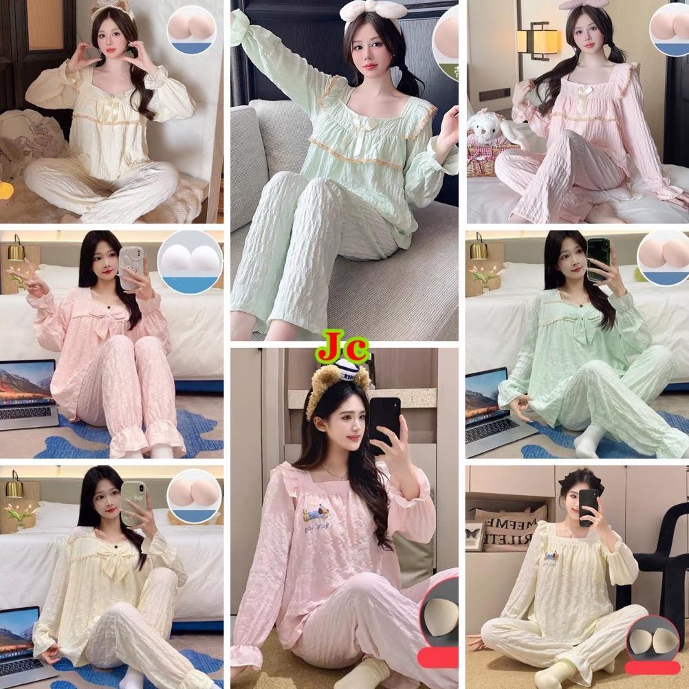Stelan Oversize Jogger Babydoll PP / piyama Muslimah / piyama wanita Import Korea