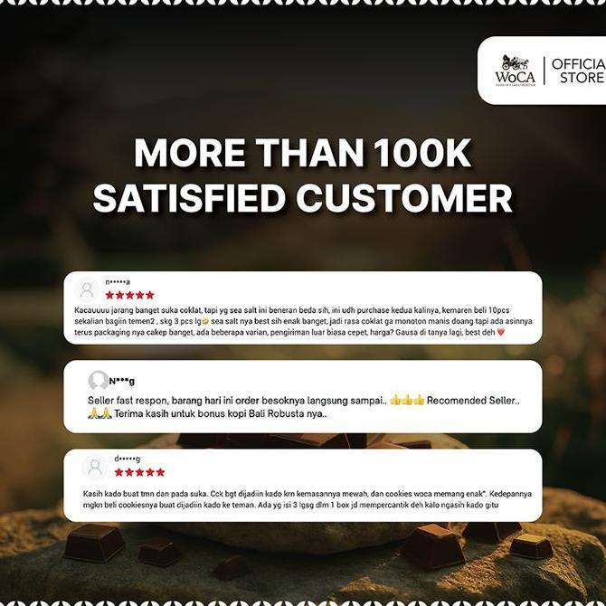 Inikok- Woca Kopi Bubuk Bali Robusta 20 Sachets