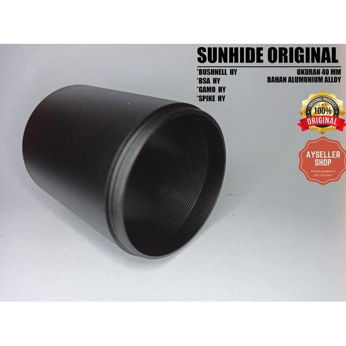 Moon- Sunhide Teleskop 40Mm Original Import Teropong Bahan Aluminium Alloy Panjang 5Cm Untuk Bushnel