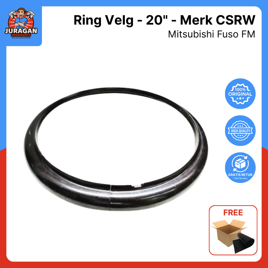 Ring Velg Mitsubishi Fuso FM Diameter 20 Inch - Merk CSRW