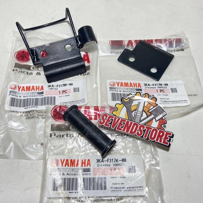 Promo Dudukan Plat Nomor Depan Bracket Plat No RX King RXK Set Ori YGP Diskon