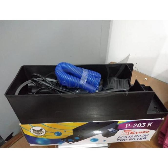 afilama_cord - kyoto p-23k aquarium top filter pompa air celup filter aquarium