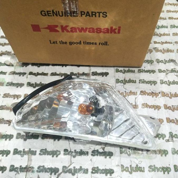 Lampu Sen Lampu Sein Depan Kiri Zx 25R Zx25 R Zx25R Zx 25 Original Kawasaki