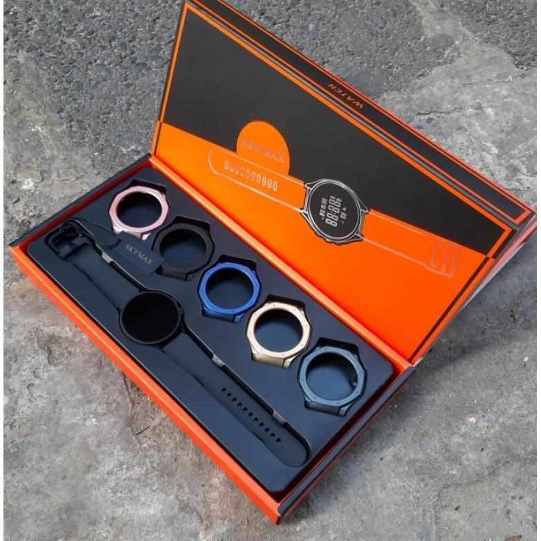 jam tangan original skymax 2218 free casing bisa dipake berenang