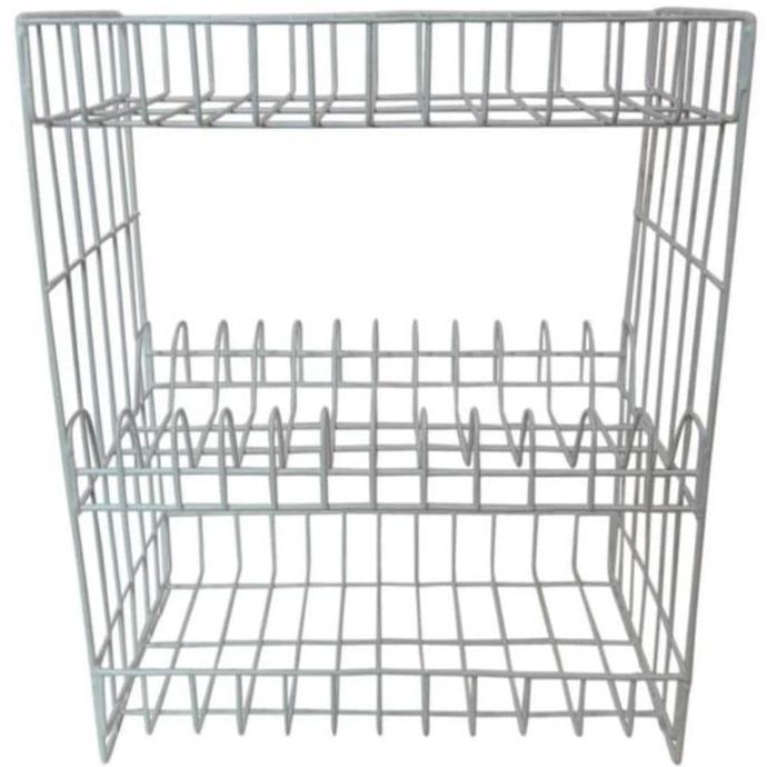 DISKON SPESIAL - Rak Piring Gantung Susun 3/ Rak Piring  wastafel  3. susun