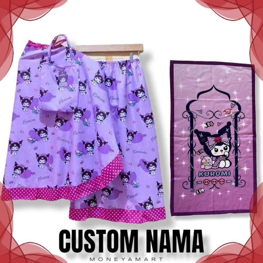 Diskon Lebaran Mukena Dan Sejadah Custom Nama Untuk Anak || Mukena Anak || Sejadah Anak Karakter || 