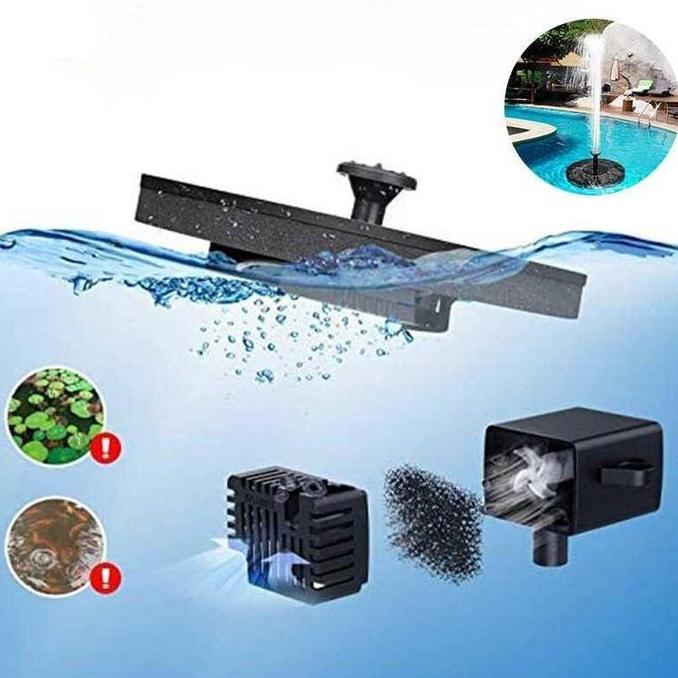 Weargo- Air Mancur Kolam Pompa Air Tenaga Surya Solar Panel