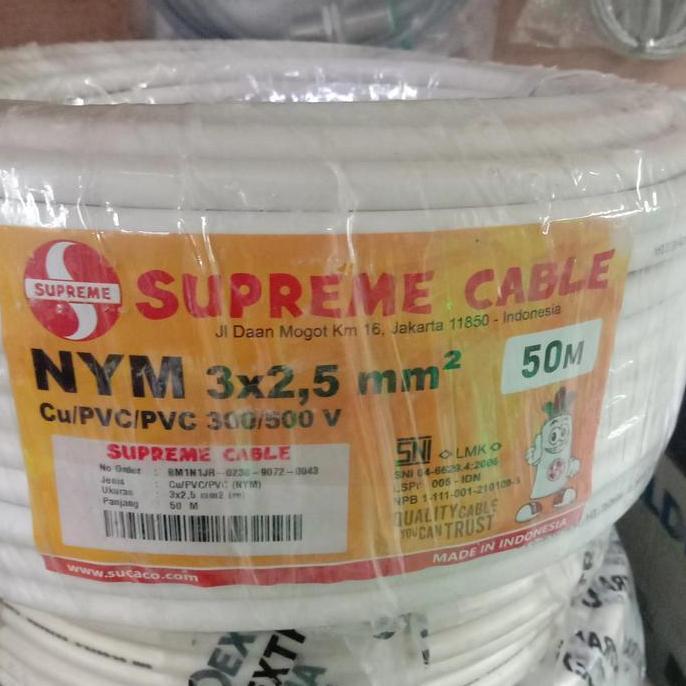 kabel supreme NYM 3x2,5mm 50meter