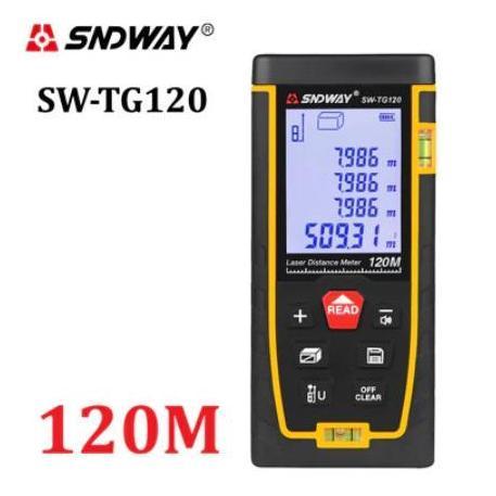 DEAL TERBAIK - SNDWAY SW-TG120 Digital Laser Distance Meter 120m Meteran Digital