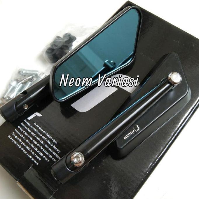 Spion Sircuit Full Cnc Spion Circuit Rizoma Logo R Full Hitam Kaca Biru  Spion Motor Variasi Circuit