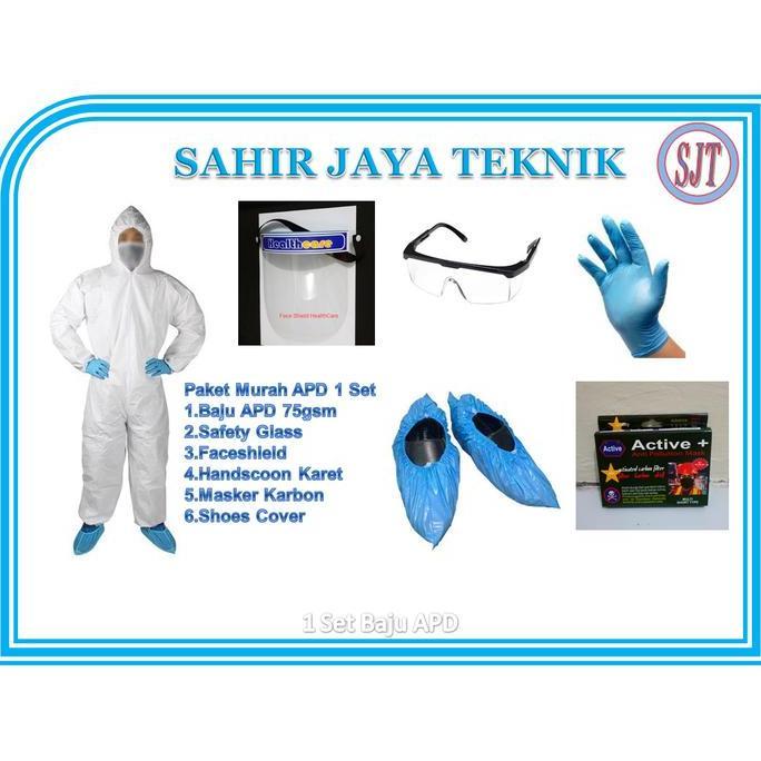 1 Set Baju APD / 1 Set baju anti virus / 1 Set baju isolasi lokal