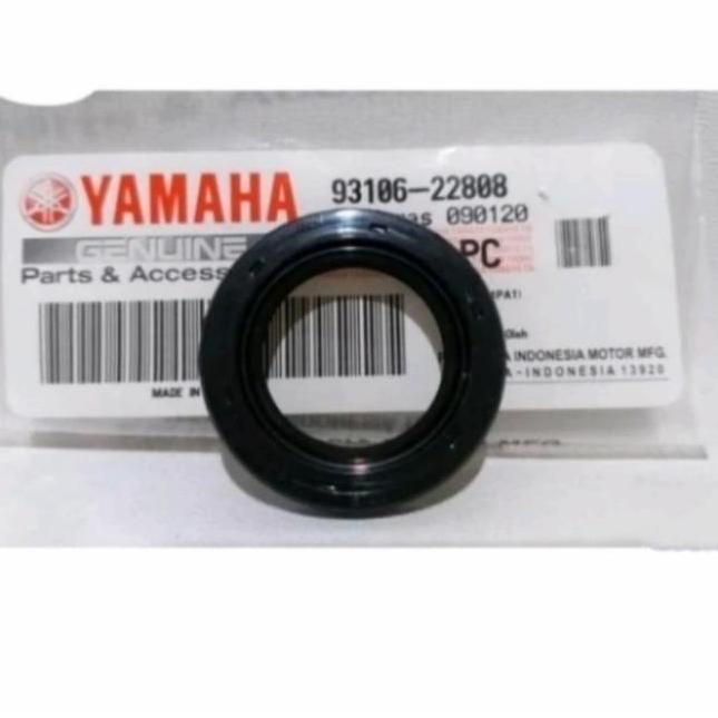 SEAL SIL RODA DEPAN XMAX R15 V2 ASLI ORI YAMAHA 93106 22808