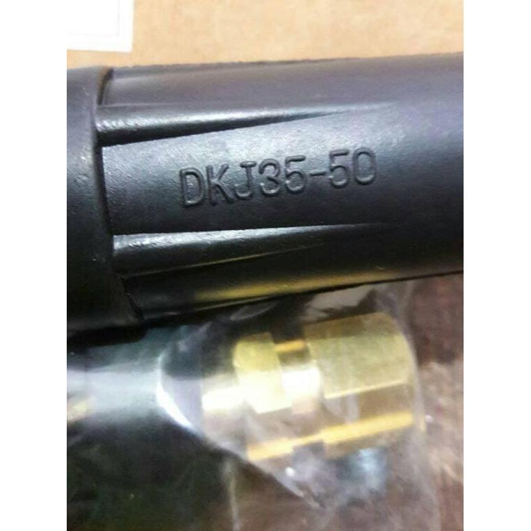 KONEKTOR LAS MALE 50MM COLOKAN KABEL LAS COWO 50 MM