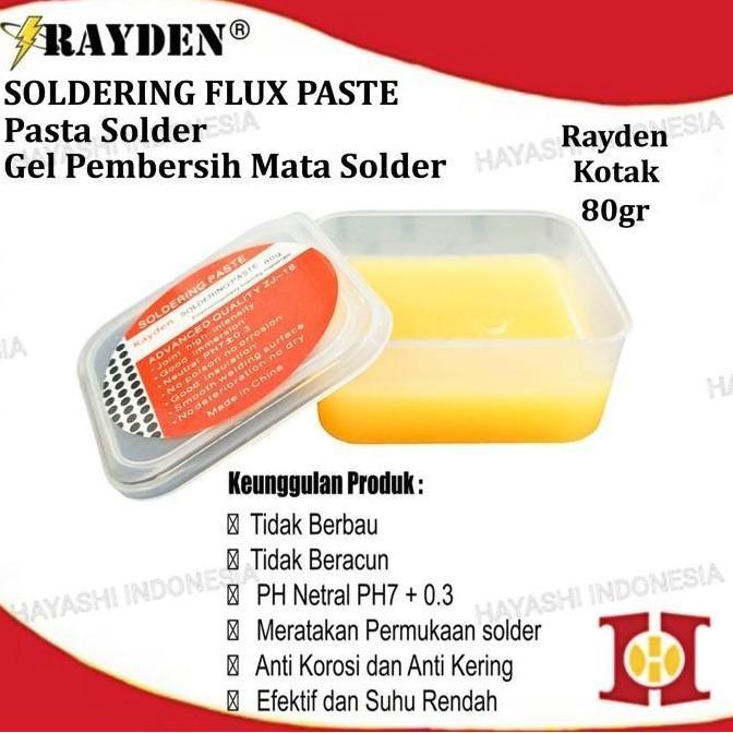 Pasta Solder Timah Rosin Siongka Gondorukem Arpus Flux Soldering Paste
