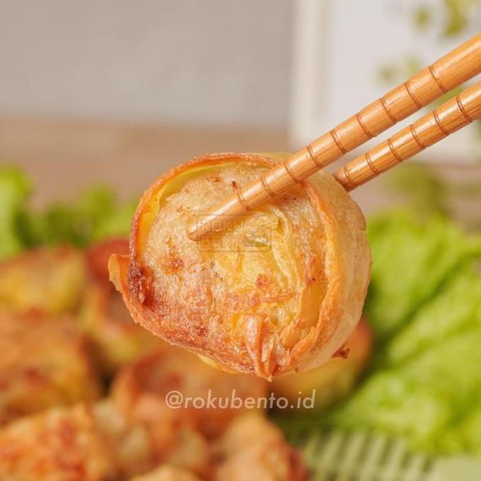 Enyama- Mini Pack Egg Chicken Roll Roku Bento Isi 3 Roll - Eggroll Roku Bento Kemasan Ekonomis