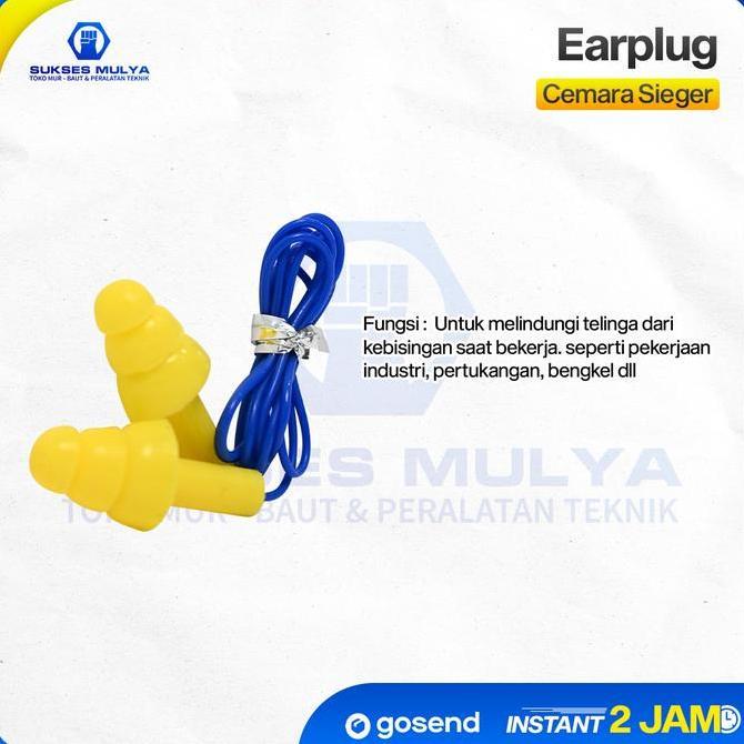 Ear Plug / Penutup Telinga Sumbat Telinga EarPlug
