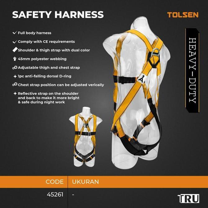 Safety Belt Sabuk Pengaman Full Body Harness / Safety Harness Full body Tolsen