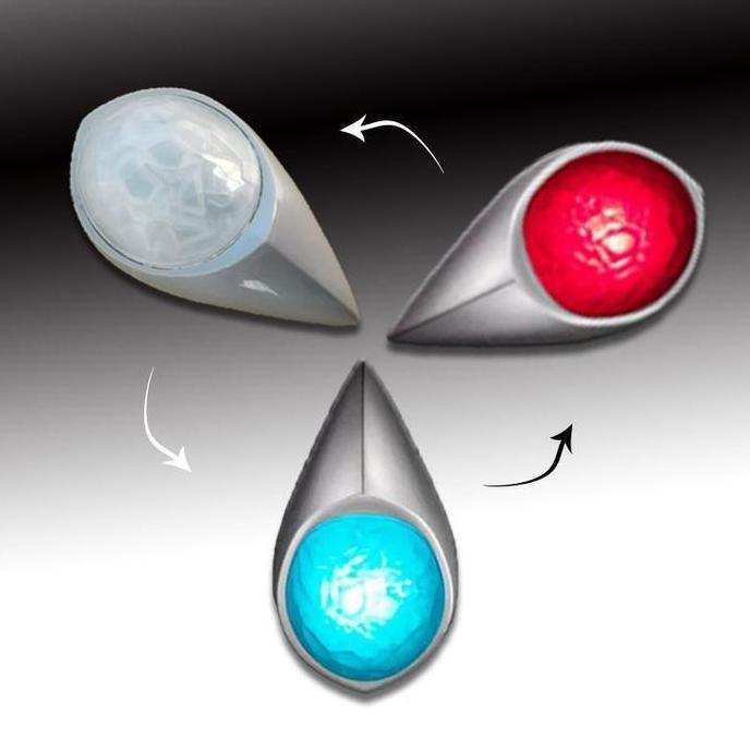 MABUROO Ultraman Tiga Chest Light Timer /Lampu Di Dada Ultraman / Color Timer Dengan Suara Dan Lampu