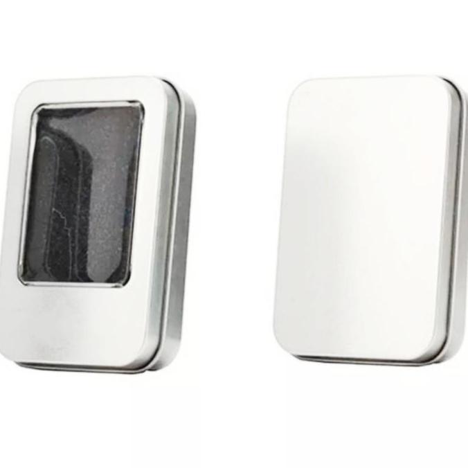 Ready Kotak Flashdisk Kaleng Silver Busa Universal