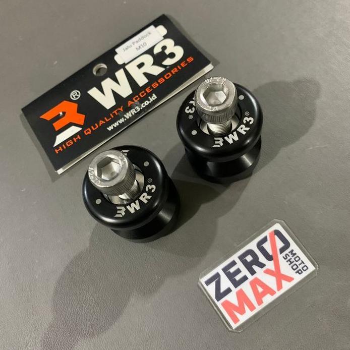 Jalu Paddock WR3 M10 Hitam Ninja 250 250R Karbu Z250 ER6N ER6F ER6