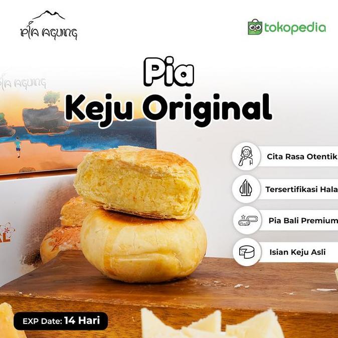 Oleh oleh Bali Pia Keju - Pia Agung Bali gurih
