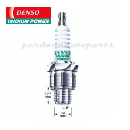 Busi Iridium Vespa 2Tak Asli Original DENSO Iridium Power