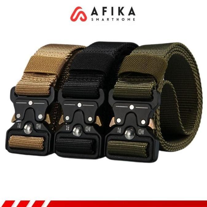 MAXTRECK Tali Belt Ikat Pinggang Canvas Army Military Tactical 125 cm